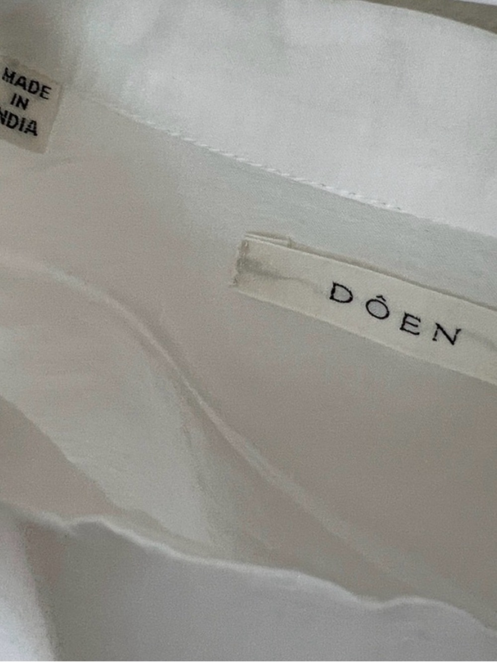 Doen White Ruffle Blouse - Picture 9 of 10